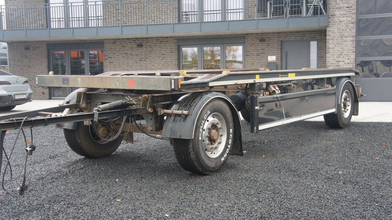Hüffermann HAR 18.67 Abrollanhänger BPW - Roll-off/ Skip trailer: picture 1 Hüffermann HAR 18.67 Abrollanhänger BPW - Roll-off/ Skip trailer: picture 1
