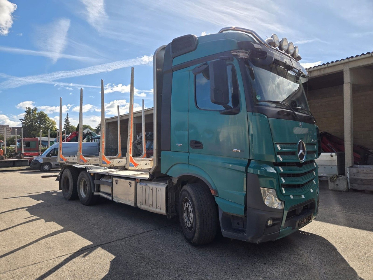 Mercedes-Benz Actros 2645 Holztransporter ohne Kran - Container transporter/ Swap body truck: picture 2 Mercedes-Benz Actros 2645 Holztransporter ohne Kran - Container transporter/ Swap body truck: picture 2