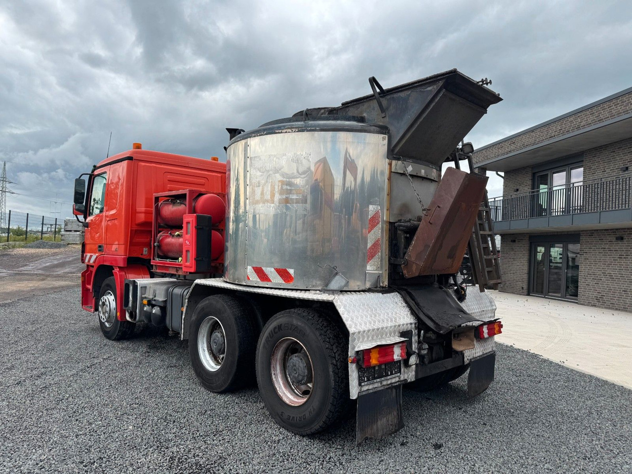 Truck Mercedes-Benz Actros 2641 LS 6x4 Asphaltkocher 6x4: picture 10