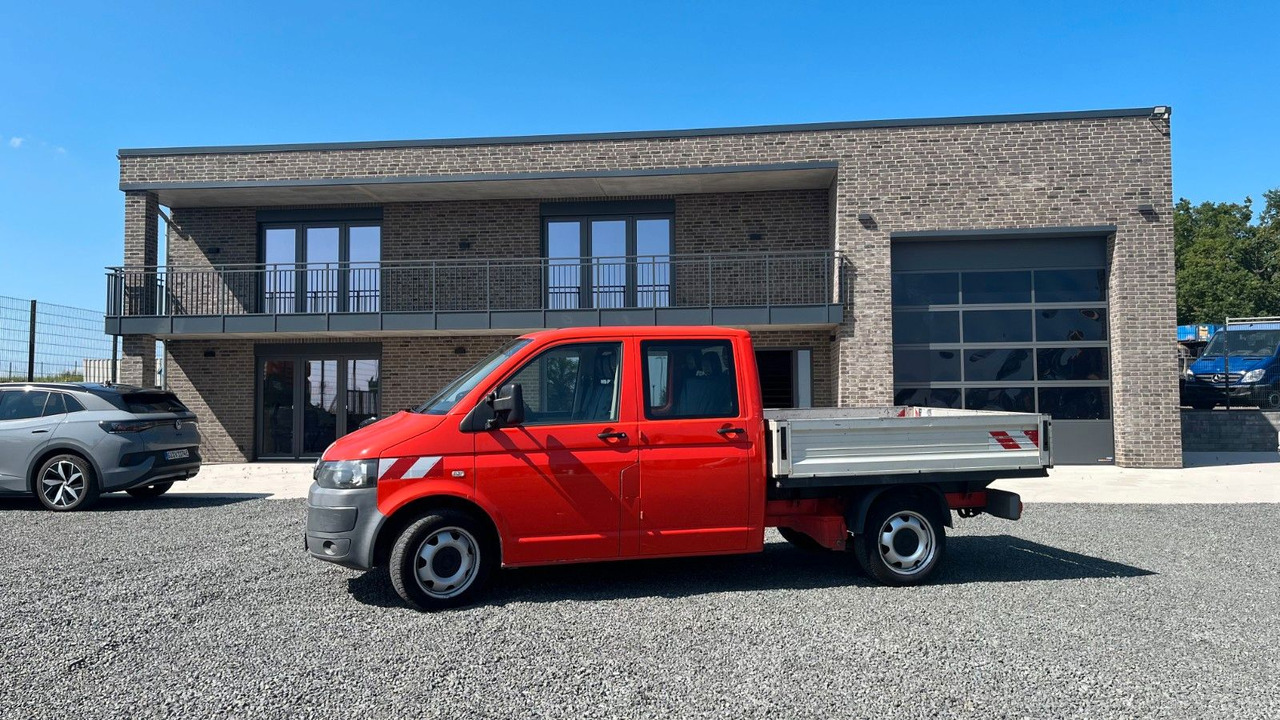 Volkswagen T5 Transporter Pritsche Doppelkabine Doka - Flatbed van, Combi van: picture 1 Volkswagen T5 Transporter Pritsche Doppelkabine Doka - Flatbed van, Combi van: picture 1