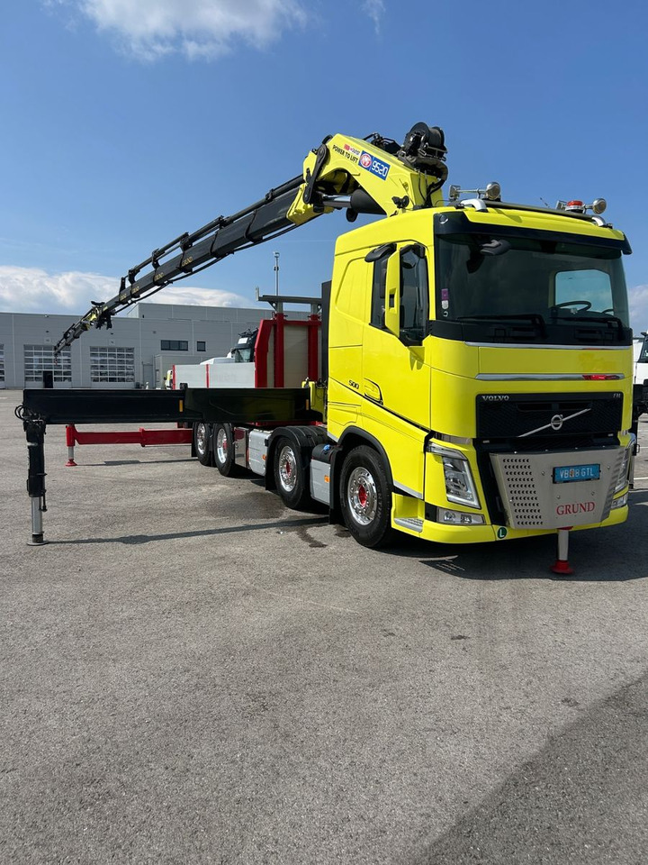 Volvo FH 500 8x2 HMF Kran 9520K - RCS - Crane truck: picture 1 Volvo FH 500 8x2 HMF Kran 9520K - RCS - Crane truck: picture 1