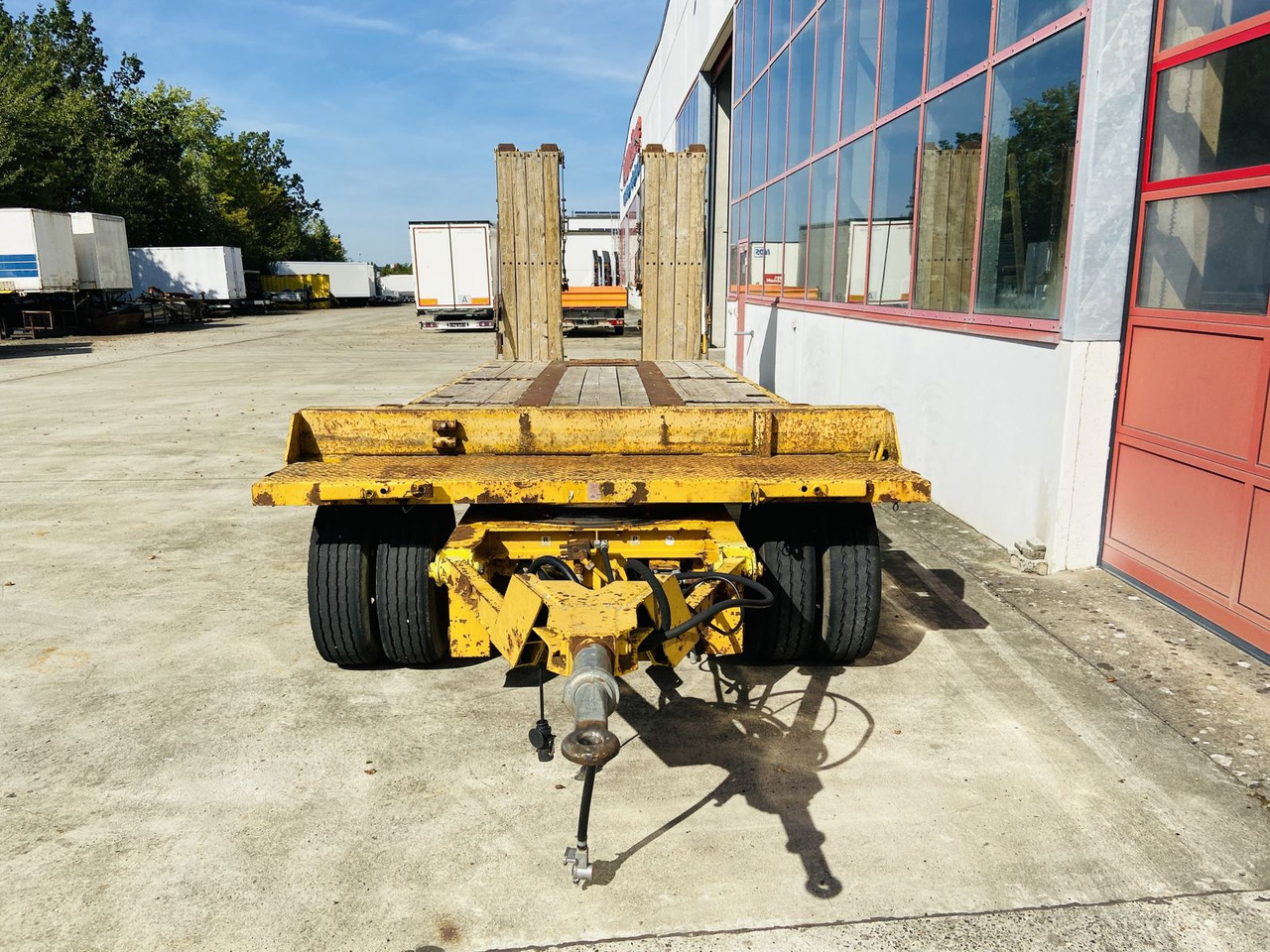 Goldhofer 3 Achs Tiefladeranhänger - Low loader trailer: picture 4 Goldhofer 3 Achs Tiefladeranhänger - Low loader trailer: picture 4