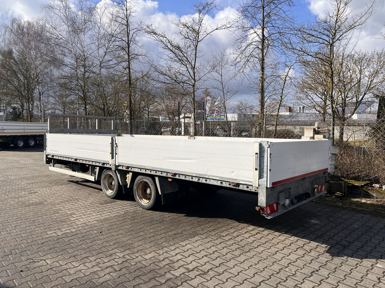 Humbaur 14,4 t Tandem- Pritschenanhänger- Tieflader - Low loader trailer: picture 3 Humbaur 14,4 t Tandem- Pritschenanhänger- Tieflader - Low loader trailer: picture 3