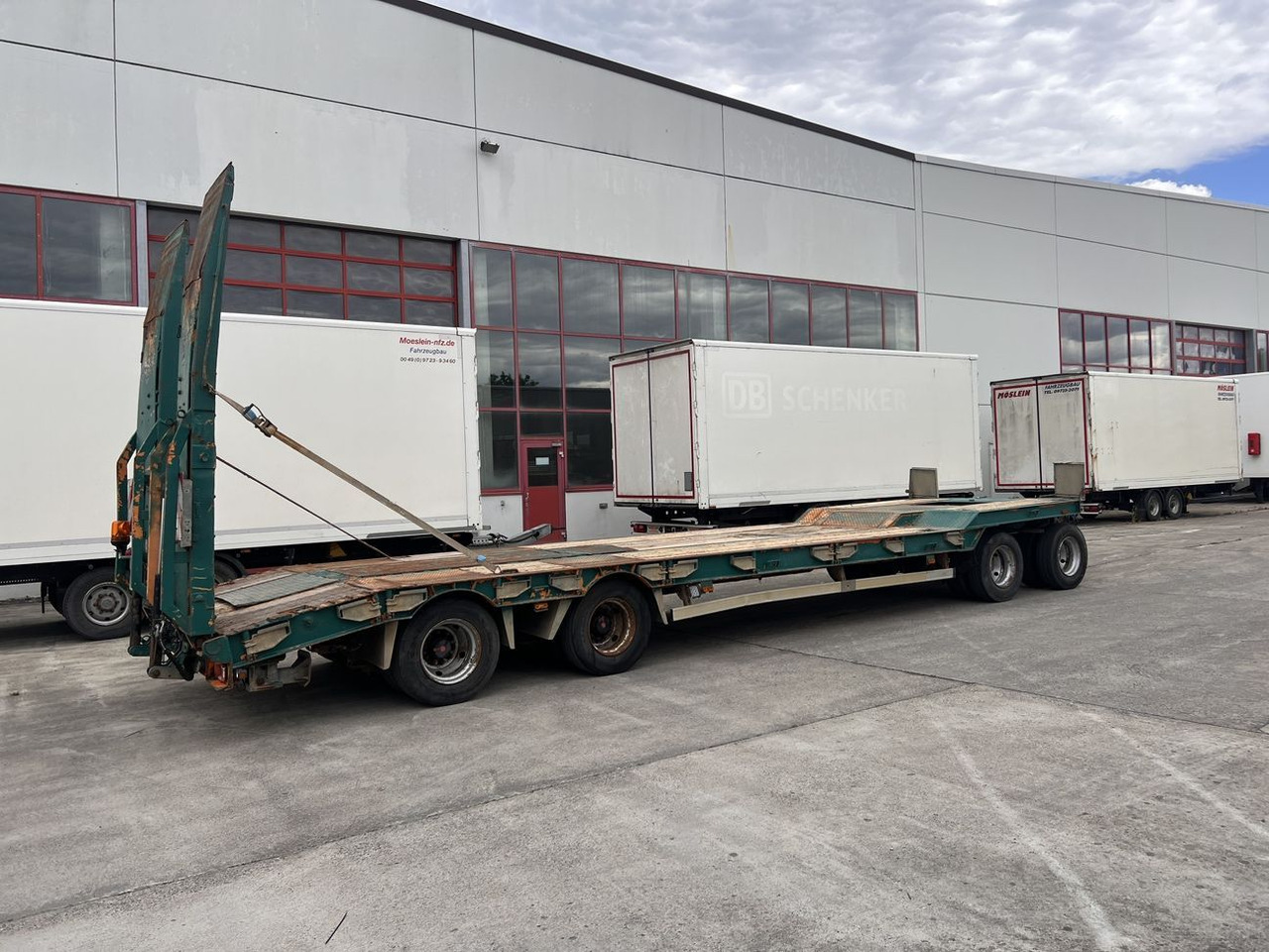 Humbaur 4 Achs Tiefladeranhänger, kein Müller Mitteltal - Low loader trailer: picture 5 Humbaur 4 Achs Tiefladeranhänger, kein Müller Mitteltal - Low loader trailer: picture 5