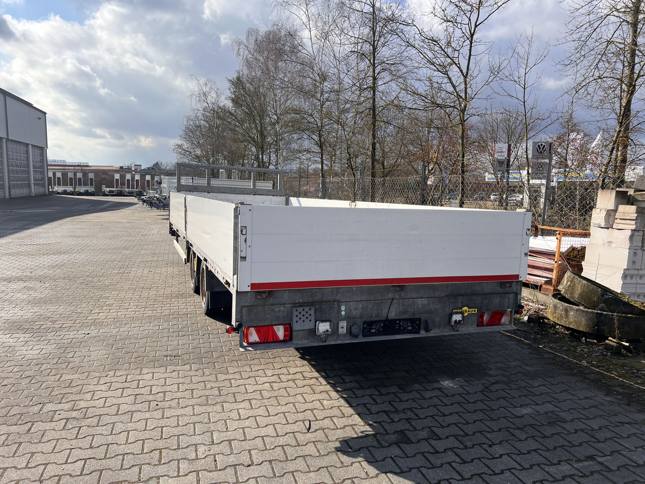 Humbaur HBTZ 137224  14,4 t Tandem- Pritschenanhänger- Tieflader - Low loader trailer: picture 5 Humbaur HBTZ 137224  14,4 t Tandem- Pritschenanhänger- Tieflader - Low loader trailer: picture 5