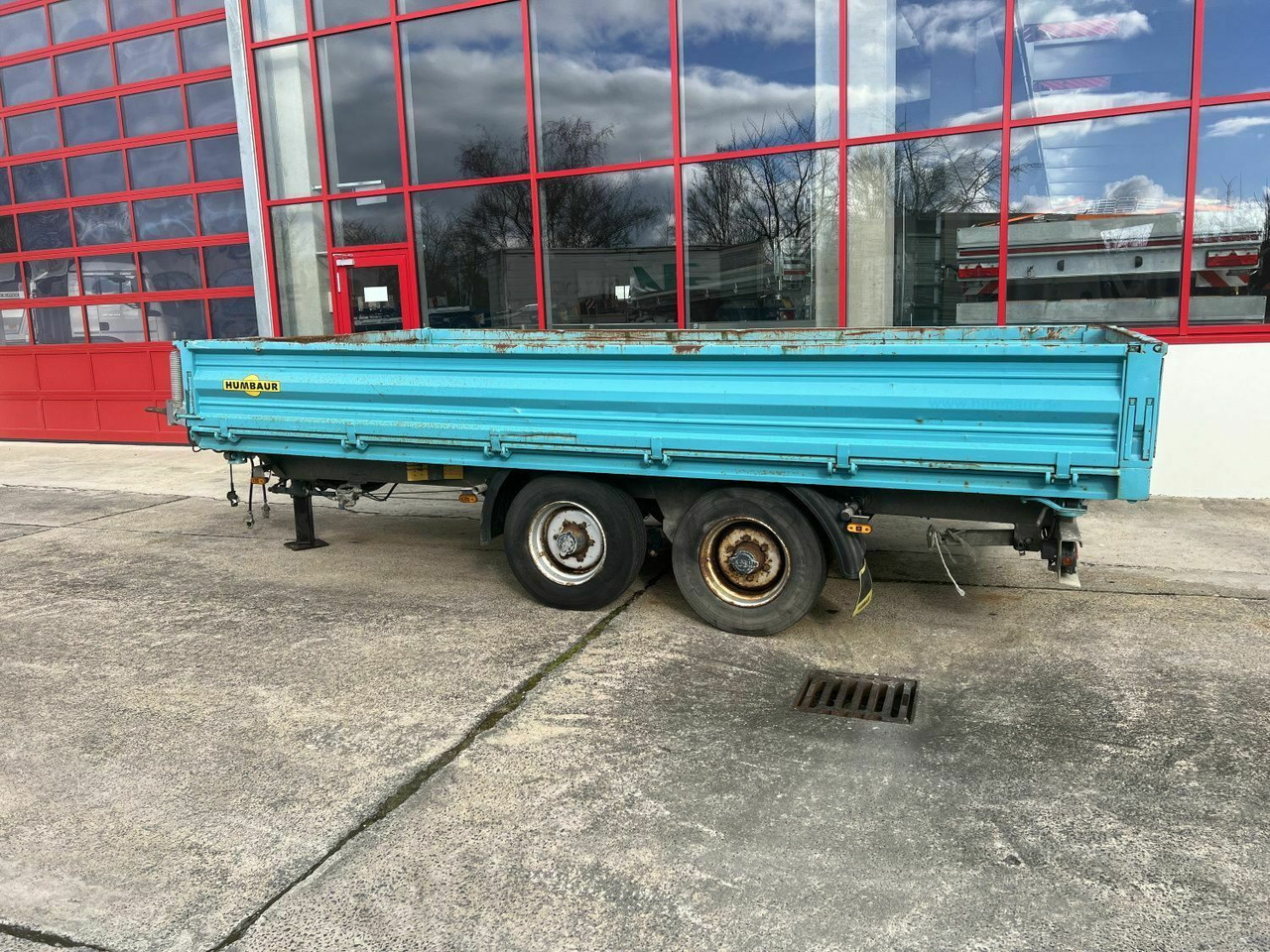Humbaur Tandem Kipper- Tieflader - Tipper trailer: picture 2 Humbaur Tandem Kipper- Tieflader - Tipper trailer: picture 2