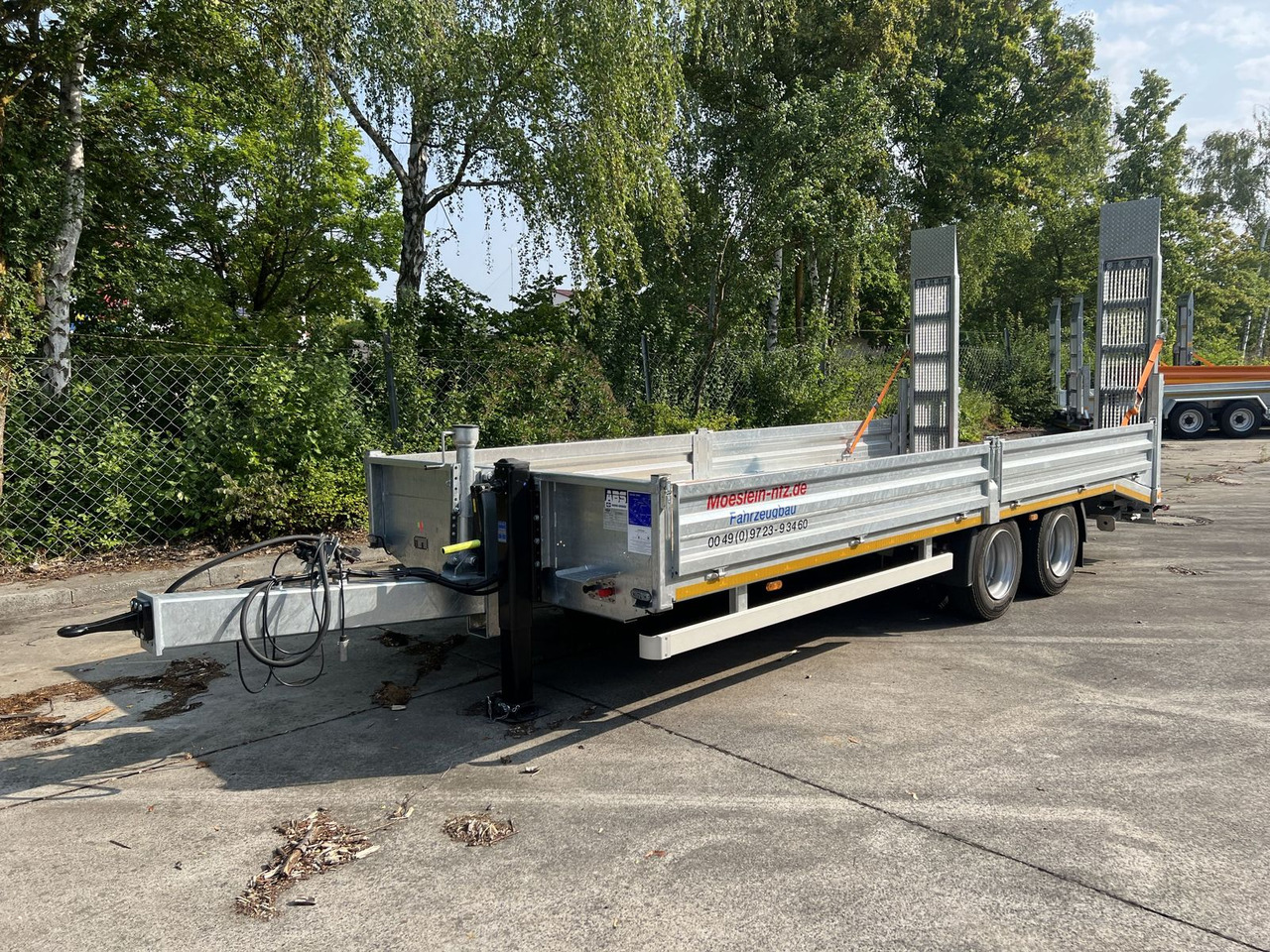 Möslein 14,4 t TandemtiefladerNeufahrzeug - Low loader trailer: picture 4 Möslein 14,4 t TandemtiefladerNeufahrzeug - Low loader trailer: picture 4
