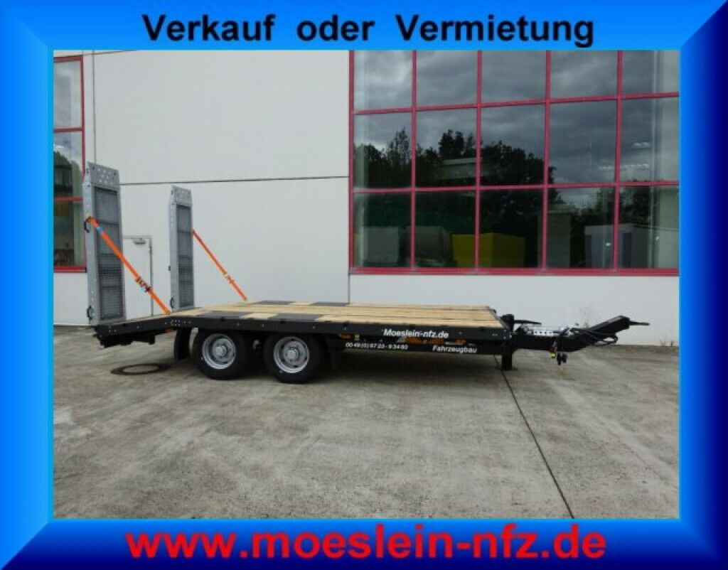 Möslein Neuer Tandemtieflader 13 t GG - Low loader trailer: picture 1 Möslein Neuer Tandemtieflader 13 t GG - Low loader trailer: picture 1