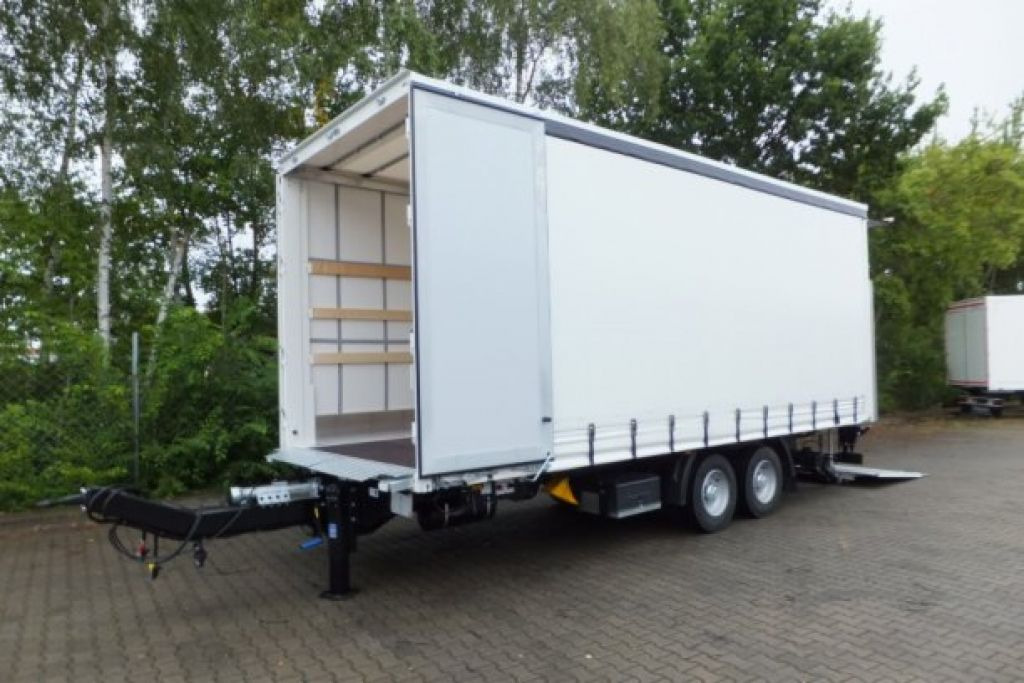 Möslein neuer Planenanhänger, Ladebordwand + Durchladba - Curtainsider truck: picture 2 Möslein neuer Planenanhänger, Ladebordwand + Durchladba - Curtainsider truck: picture 2