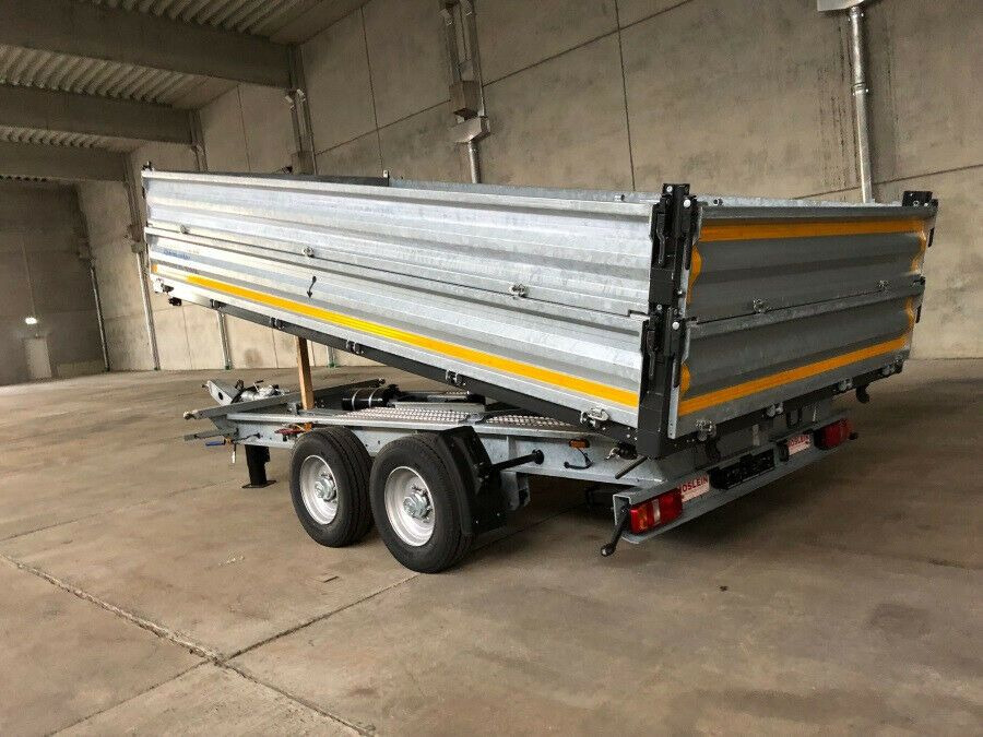 Möslein neuer Tandem 3- Seitenkipper Tiefladermit Bordw - Tipper trailer: picture 2 Möslein neuer Tandem 3- Seitenkipper Tiefladermit Bordw - Tipper trailer: picture 2