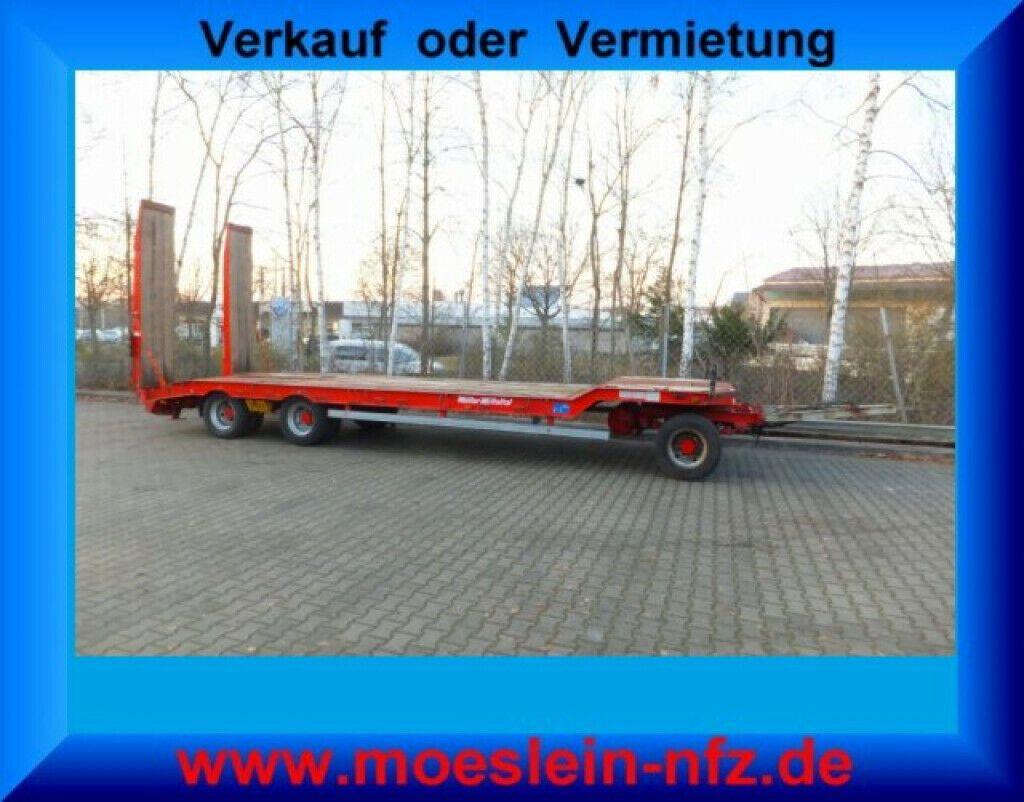 Müller-Mitteltal 3 Achs Tieflader- Anhänger - Low loader trailer: picture 4 Müller-Mitteltal 3 Achs Tieflader- Anhänger - Low loader trailer: picture 4