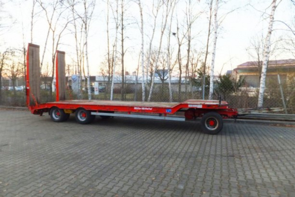 Müller Mitteltal T 3 3 Achs Tieflader- Anhänger - Low loader trailer: picture 3 Müller Mitteltal T 3 3 Achs Tieflader- Anhänger - Low loader trailer: picture 3