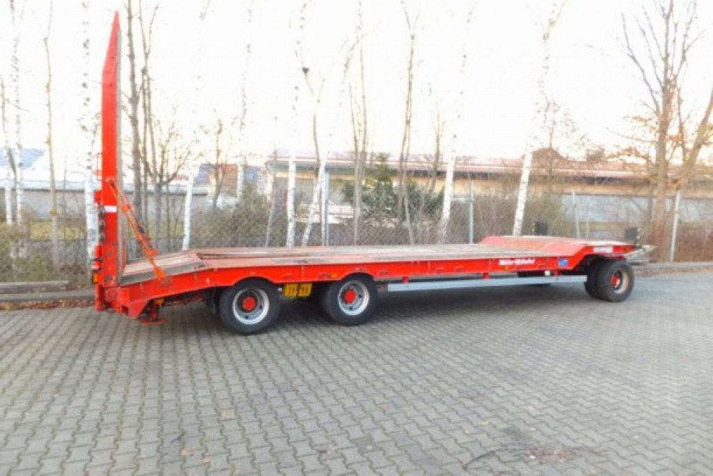Müller Mitteltal T 3 3 Achs Tieflader- Anhänger - Low loader trailer: picture 1 Müller Mitteltal T 3 3 Achs Tieflader- Anhänger - Low loader trailer: picture 1