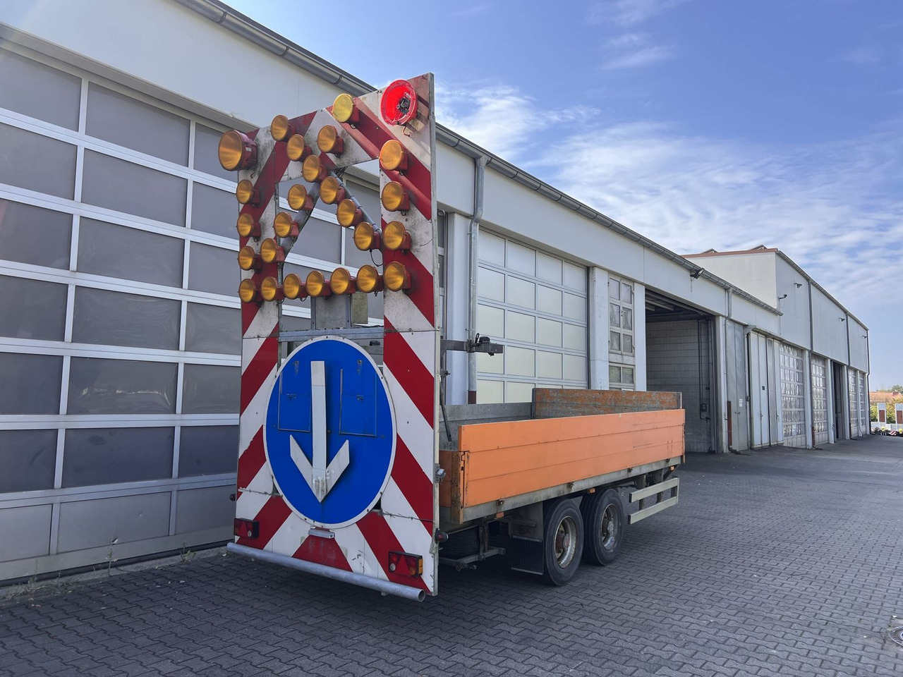 Tandempritsche - Dropside/ Flatbed trailer: picture 1 Tandempritsche - Dropside/ Flatbed trailer: picture 1