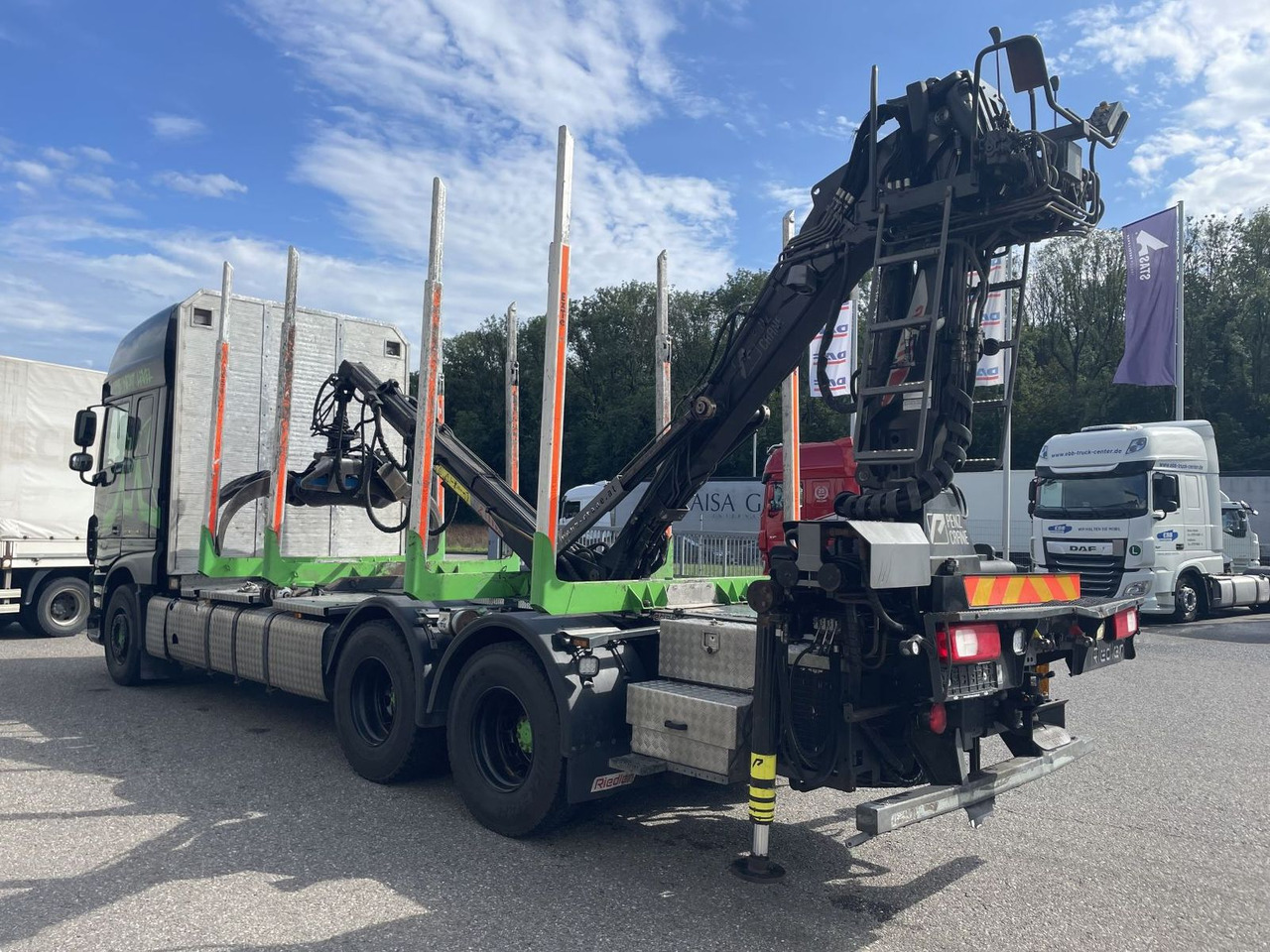 DAF FAT XF 530 SSC, Holztransport, Greifer mit Säge - Log truck, Crane truck: picture 4 DAF FAT XF 530 SSC, Holztransport, Greifer mit Säge - Log truck, Crane truck: picture 4