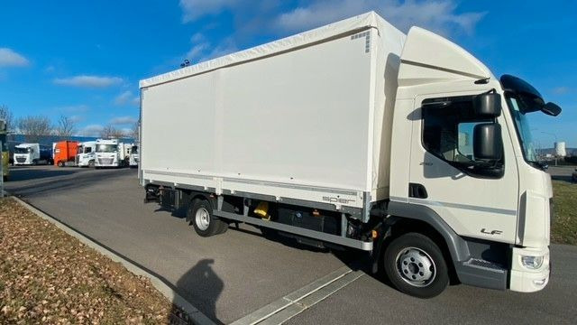 DAF LF 210 8t Pritsche-Plane LBW Tageszulassung - Curtainsider truck: picture 1 DAF LF 210 8t Pritsche-Plane LBW Tageszulassung - Curtainsider truck: picture 1