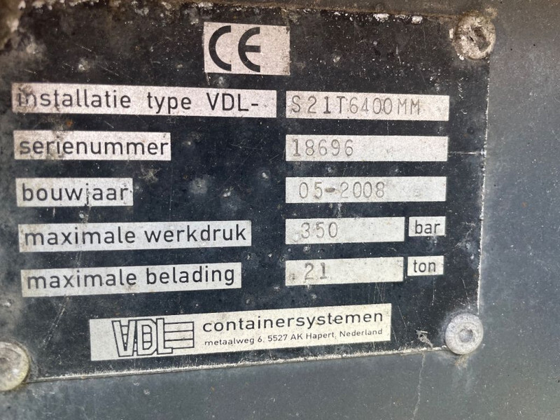 Cable system truck DAF CF 85 360 6x2 vdl 21 T haak: picture 9 Cable system truck DAF CF 85 360 6x2 vdl 21 T haak: picture 9