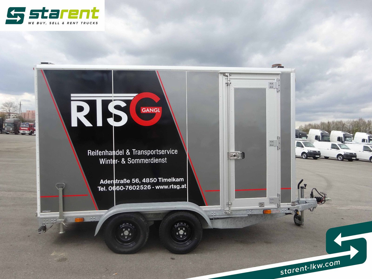 Agados Koffer, M&B Mobile Reifenmontiermaschine - Closed box trailer: picture 4 Agados Koffer, M&B Mobile Reifenmontiermaschine - Closed box trailer: picture 4