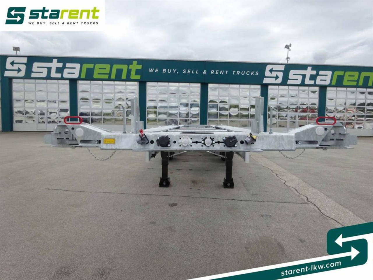 Fliegl Containerchassis ADR 1x20/2x20/1x30/1x40/1x45 - Chassis semi-trailer: picture 2 Fliegl Containerchassis ADR 1x20/2x20/1x30/1x40/1x45 - Chassis semi-trailer: picture 2