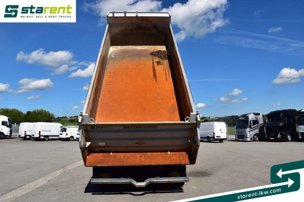 Tipper Iveco T-Way 510 8x4 Meiler 3 Seitenkipper Navi Drehlicht: picture 11