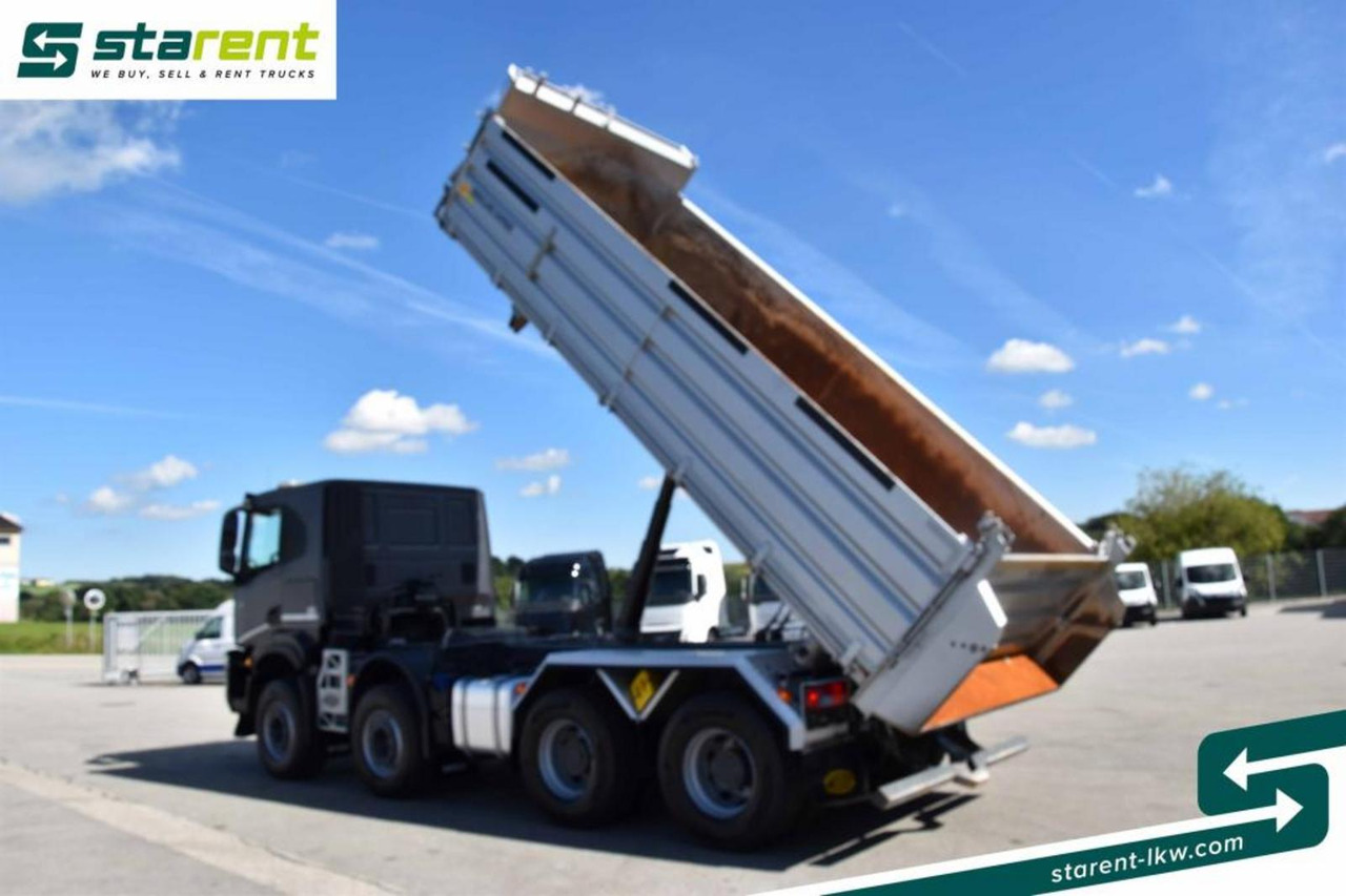 Tipper Iveco T-Way 510 8x4 Meiler 3 Seitenkipper Navi Drehlicht: picture 10