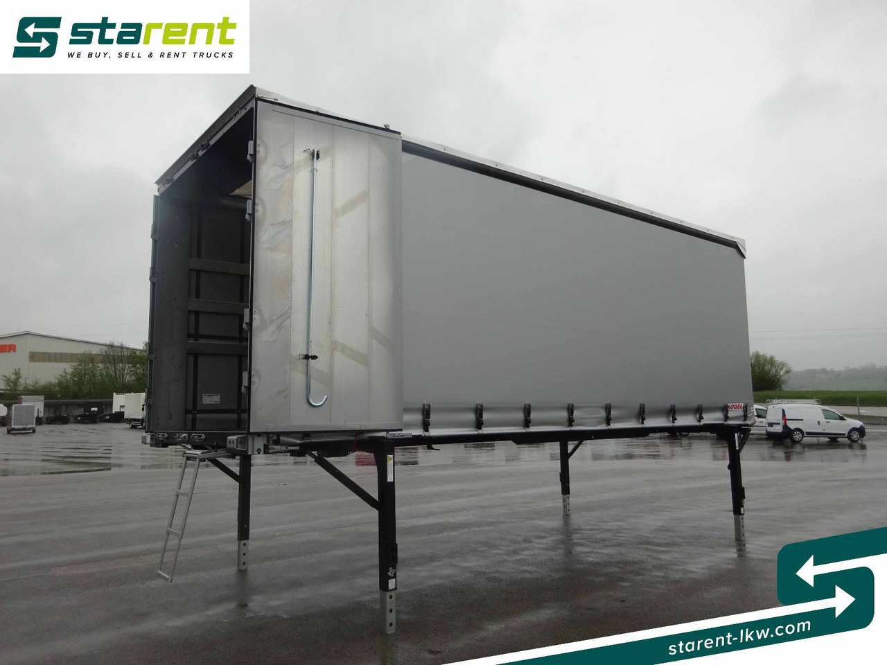 Curtainside swap body Kögel Swap, Wechselpritsche, Schiebeplane: picture 10