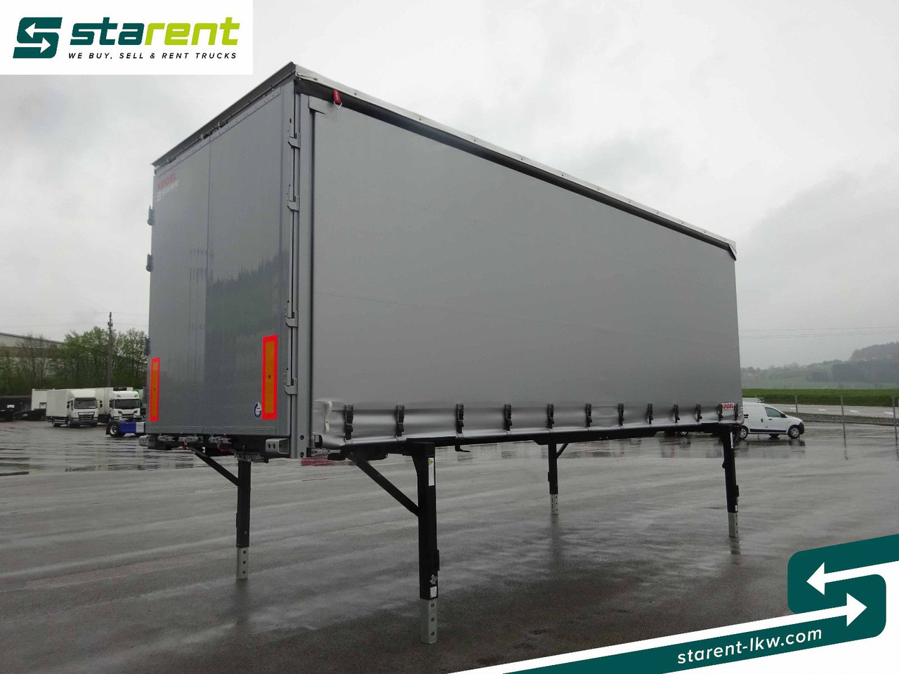 Curtainside swap body Kögel Swap, Wechselpritsche, Schiebeplane: picture 5