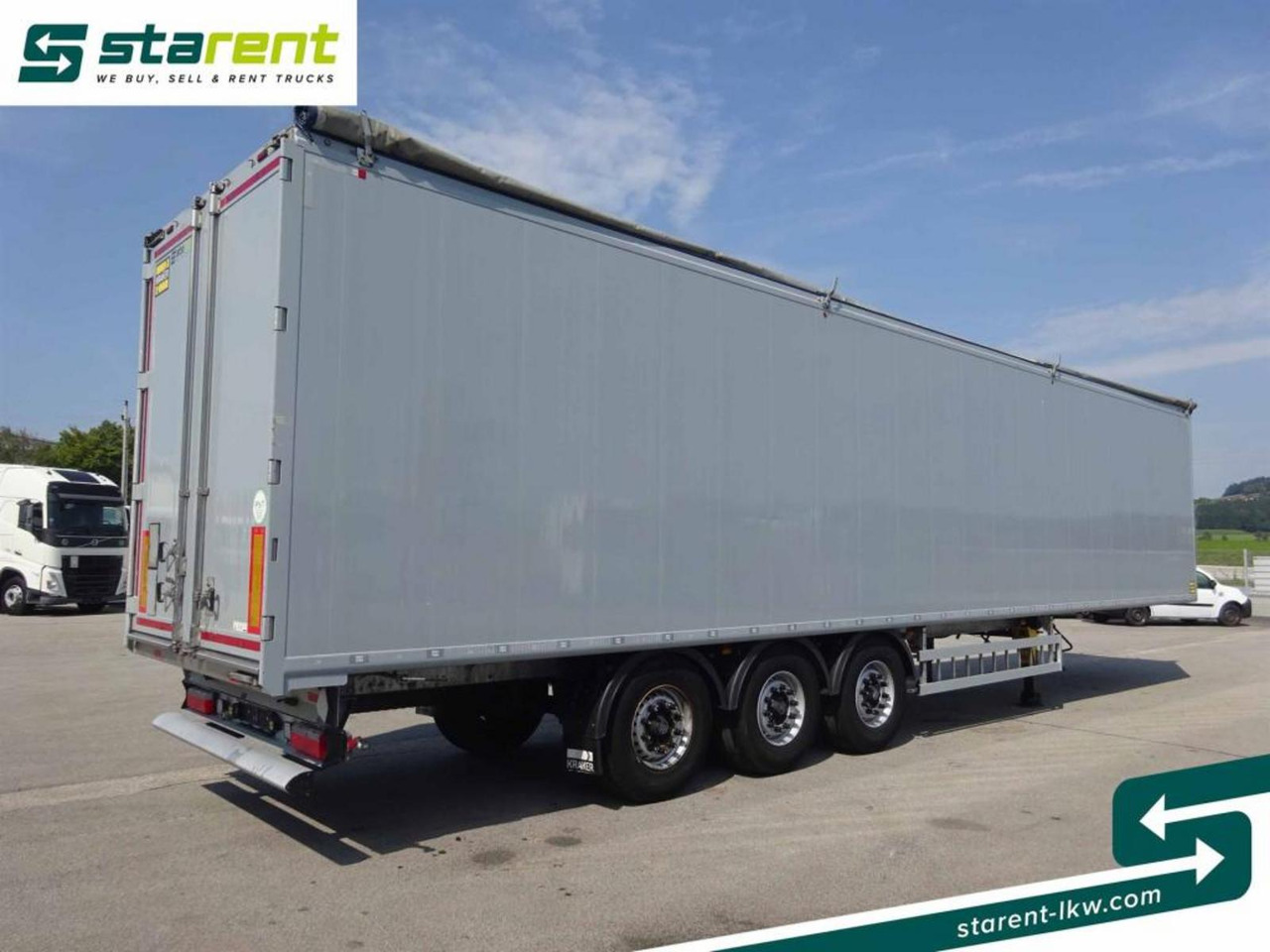 Kraker 10mm 92m³ BPW-Achsen Funk. Verzinkt Liftachse - Walking floor semi-trailer: picture 5 Kraker 10mm 92m³ BPW-Achsen Funk. Verzinkt Liftachse - Walking floor semi-trailer: picture 5