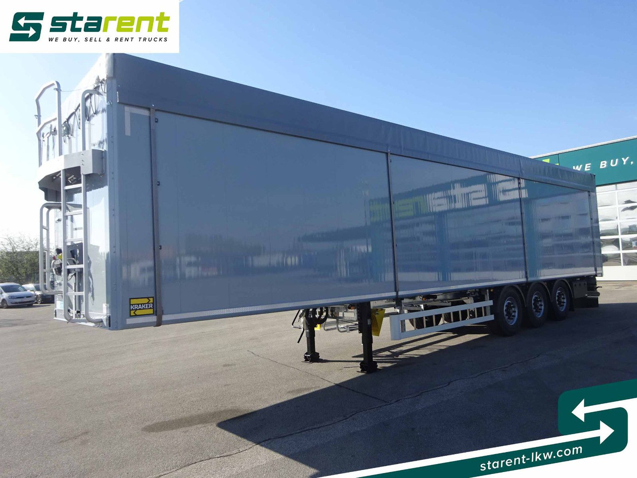 Kraker CF-Z 200ZL, 92 m³, 8mm Boden, BPW-Achsen - Walking floor semi-trailer: picture 1 Kraker CF-Z 200ZL, 92 m³, 8mm Boden, BPW-Achsen - Walking floor semi-trailer: picture 1