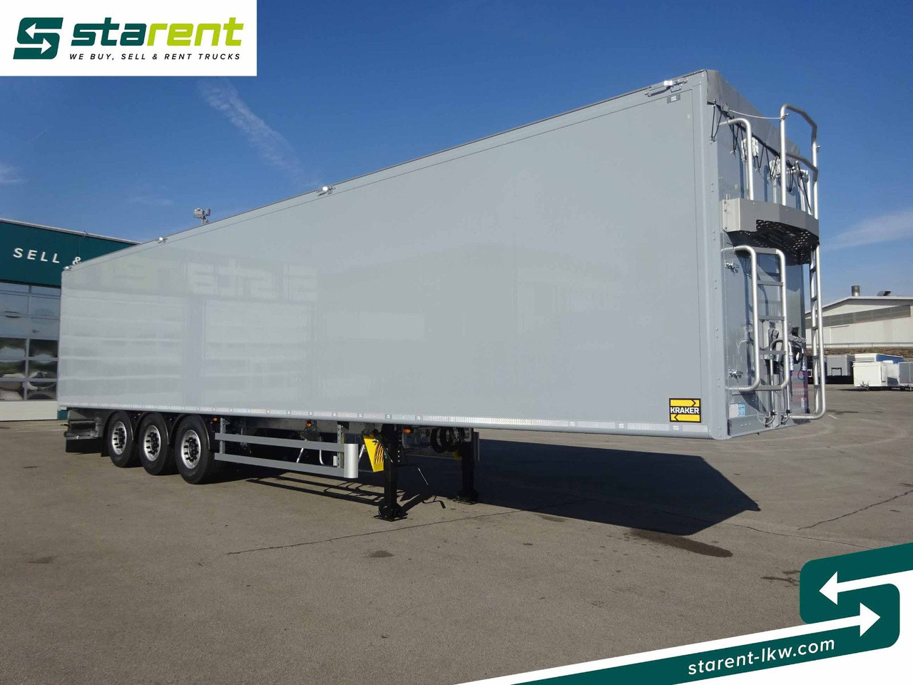 Kraker CF-Z 200ZL, 92 m³, 8mm Boden, BPW-Achsen - Walking floor semi-trailer: picture 3 Kraker CF-Z 200ZL, 92 m³, 8mm Boden, BPW-Achsen - Walking floor semi-trailer: picture 3