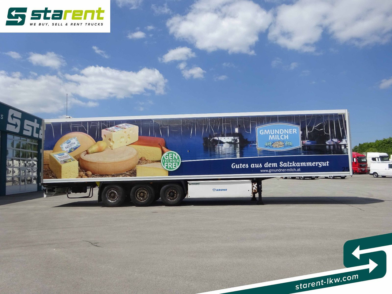 Krone Thermotrailer, Carrier Vector 1950 MT°, 3 Zonen - Refrigerator semi-trailer: picture 4 Krone Thermotrailer, Carrier Vector 1950 MT°, 3 Zonen - Refrigerator semi-trailer: picture 4
