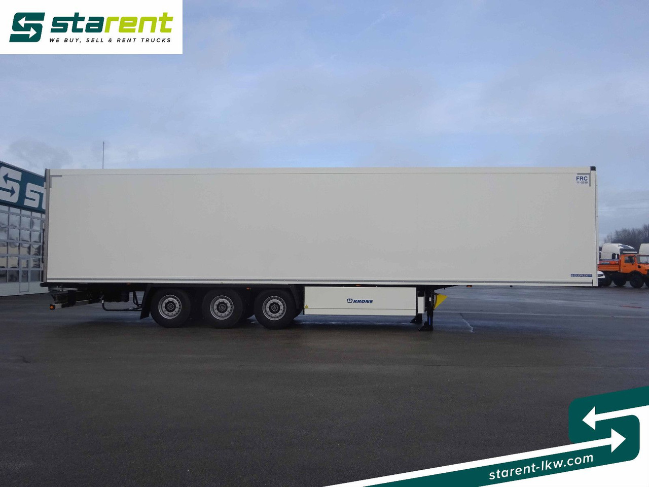 Krone Tiefkühler TK SLXi300 Doppelstock Blumenbreit - Refrigerator semi-trailer: picture 4 Krone Tiefkühler TK SLXi300 Doppelstock Blumenbreit - Refrigerator semi-trailer: picture 4