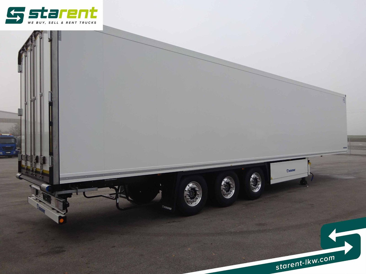 Krone Tiefkühler TK SLXi300 Doppelstock Blumenbreit - Refrigerator semi-trailer: picture 5 Krone Tiefkühler TK SLXi300 Doppelstock Blumenbreit - Refrigerator semi-trailer: picture 5