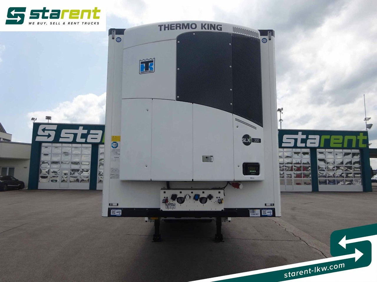Krone Tiefkühler TK SLXi300 Doppelstock Blumenbreit - Refrigerator semi-trailer: picture 2 Krone Tiefkühler TK SLXi300 Doppelstock Blumenbreit - Refrigerator semi-trailer: picture 2