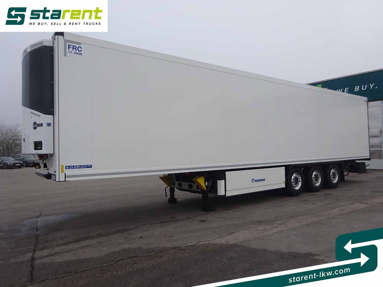 Krone Tiefkühler TK SLXi300 Doppelstock Blumenbreit - Refrigerator semi-trailer: picture 4 Krone Tiefkühler TK SLXi300 Doppelstock Blumenbreit - Refrigerator semi-trailer: picture 4