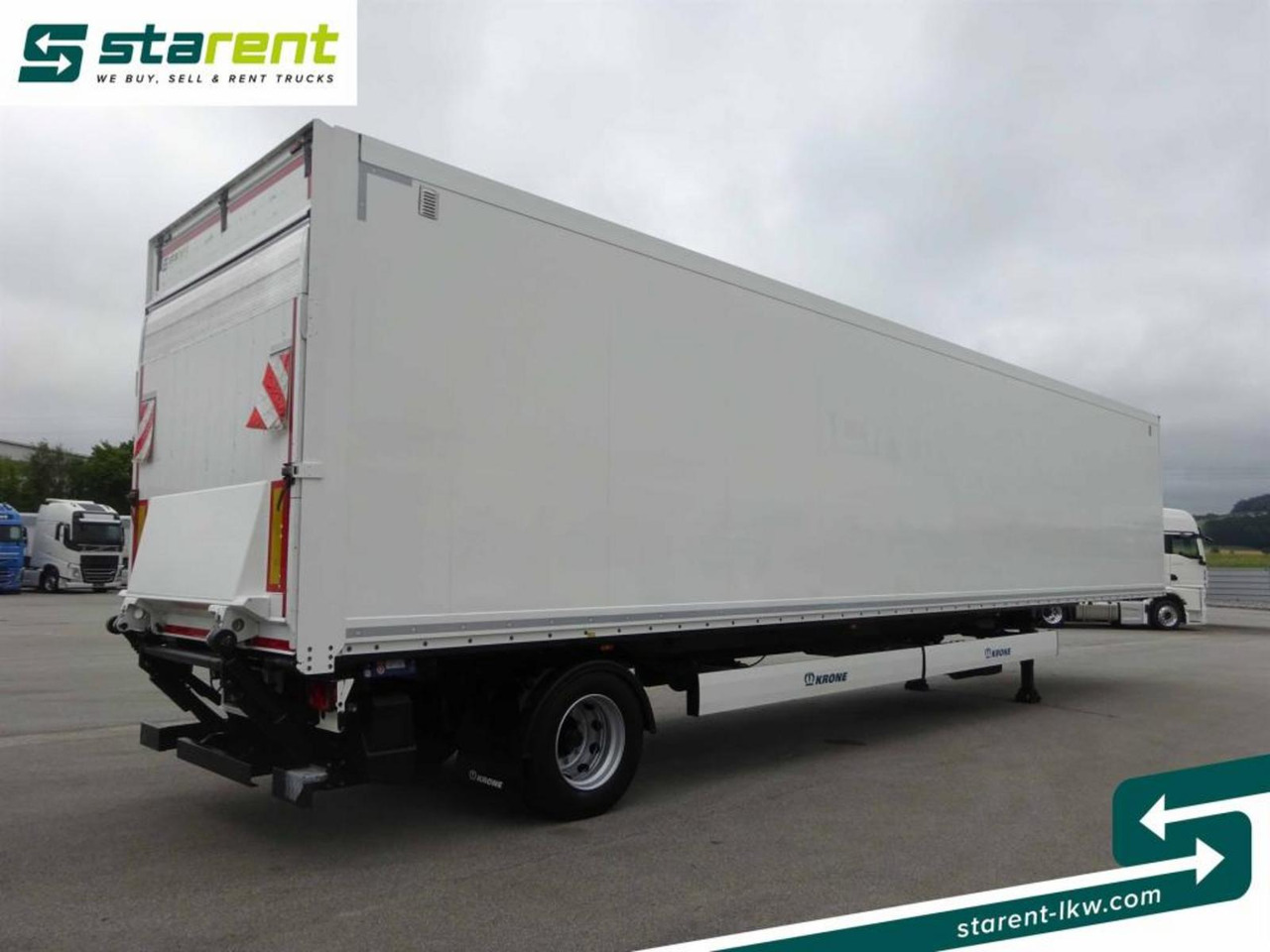 Krone Trockenfrachtkoffer, Dautel LBW 2.500 KG - Closed box semi-trailer: picture 5 Krone Trockenfrachtkoffer, Dautel LBW 2.500 KG - Closed box semi-trailer: picture 5
