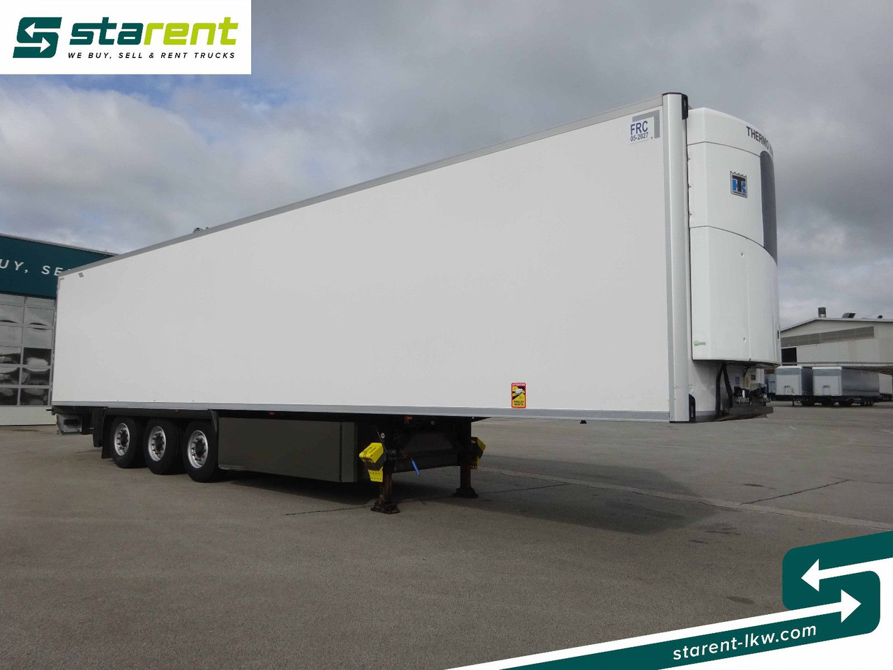 Lamberet ThermoKing SLXi300 Doppelstock Liftachse BPW - Refrigerator semi-trailer: picture 3 Lamberet ThermoKing SLXi300 Doppelstock Liftachse BPW - Refrigerator semi-trailer: picture 3