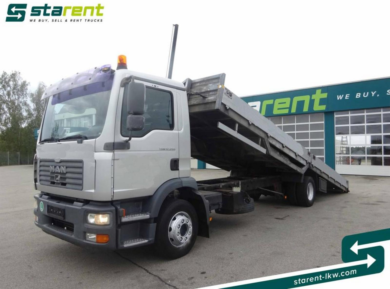 MAN TGM 12.280, Fahrzeugtransporter, kippbar - Autotransporter truck: picture 1 MAN TGM 12.280, Fahrzeugtransporter, kippbar - Autotransporter truck: picture 1