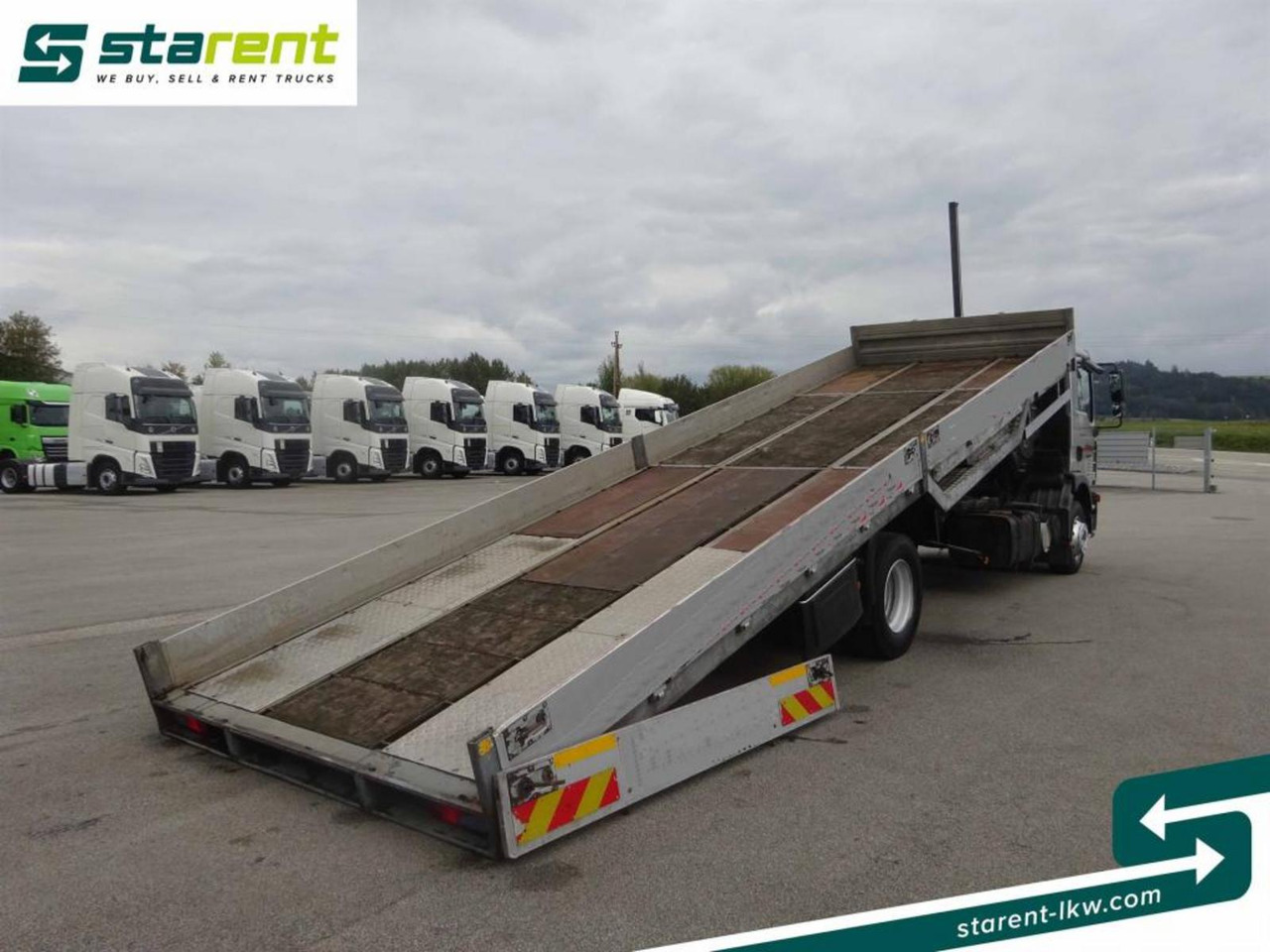 MAN TGM 12.280, Fahrzeugtransporter, kippbar - Autotransporter truck: picture 3 MAN TGM 12.280, Fahrzeugtransporter, kippbar - Autotransporter truck: picture 3