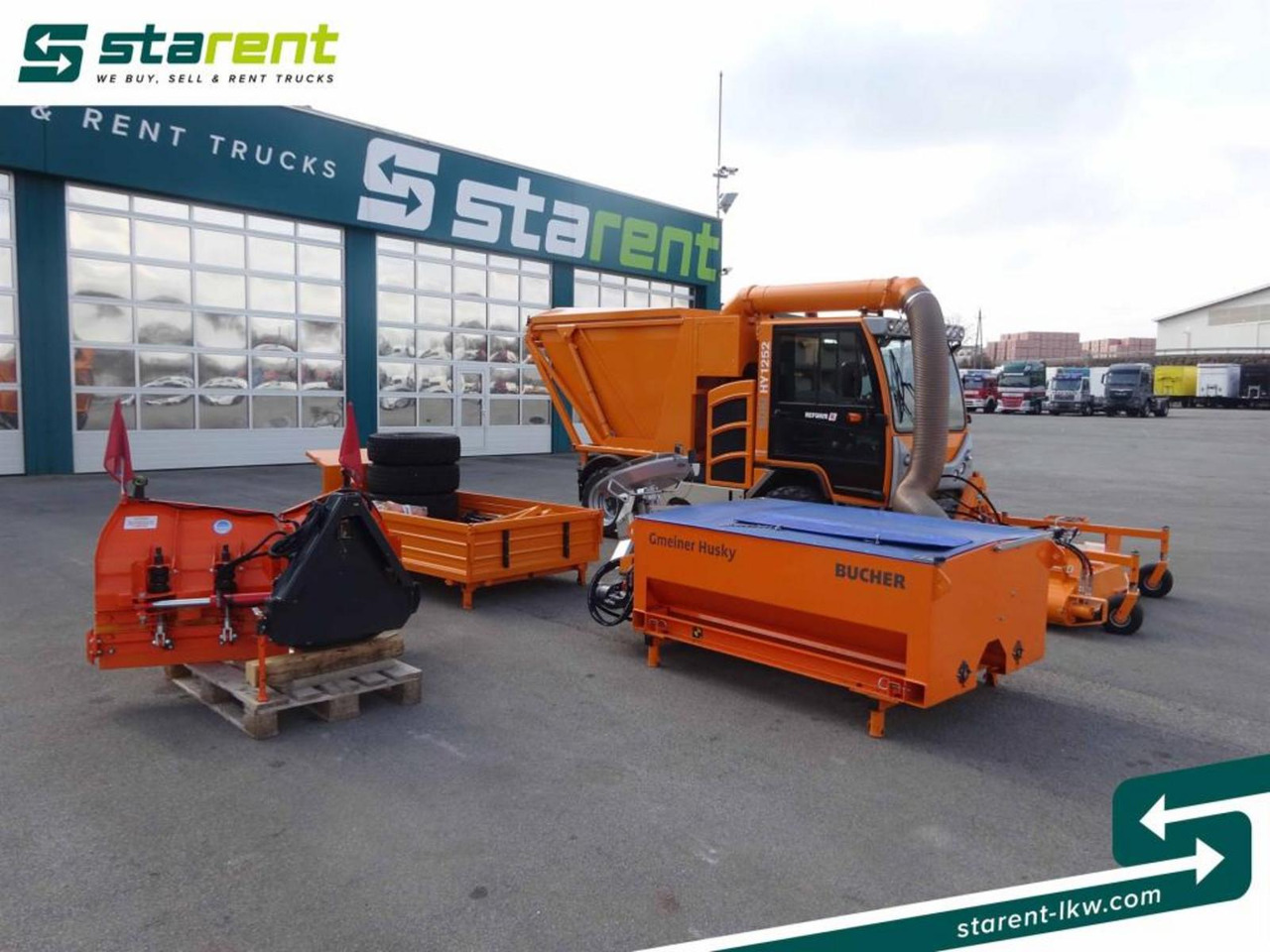 REFORM BOKI HY1252, 792 Stunden, Wechselsystem - Snow removal vehicle: picture 3 REFORM BOKI HY1252, 792 Stunden, Wechselsystem - Snow removal vehicle: picture 3