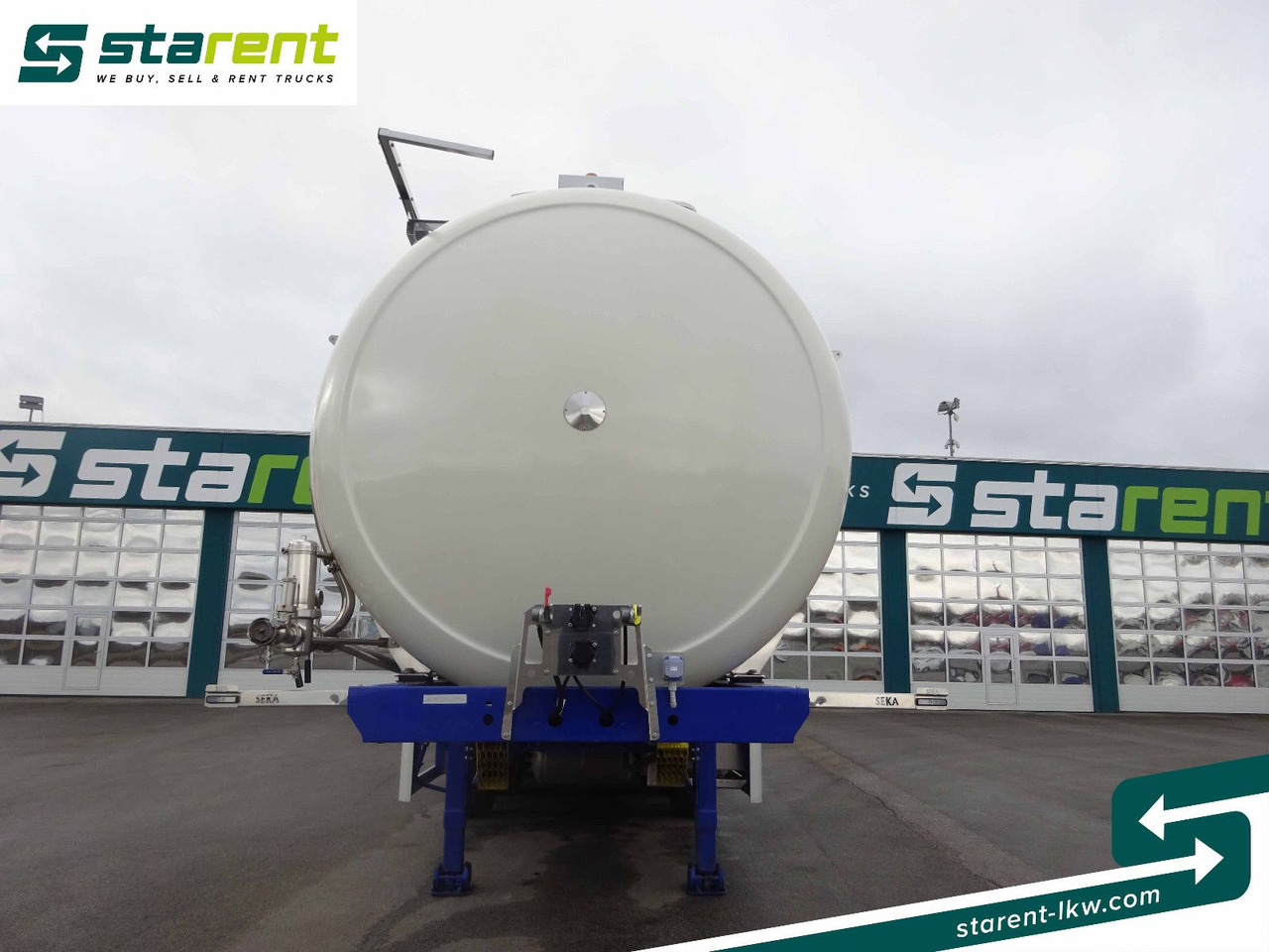 SEKA Lebensmitteltank, 31.000L, Liftachse, Alufelgen - Tank semi-trailer: picture 2 SEKA Lebensmitteltank, 31.000L, Liftachse, Alufelgen - Tank semi-trailer: picture 2