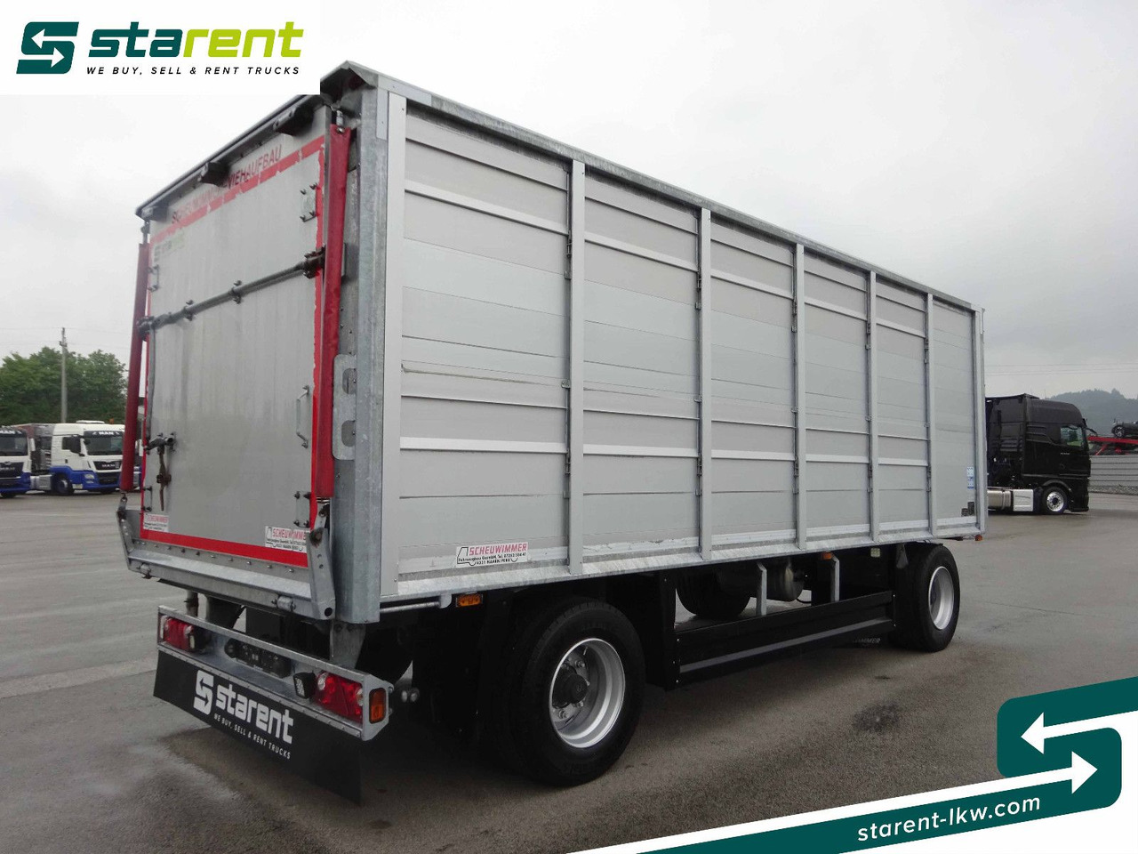 Scheuwimmer 2-Achser, Viehtransport Anhänger - Livestock trailer: picture 5 Scheuwimmer 2-Achser, Viehtransport Anhänger - Livestock trailer: picture 5