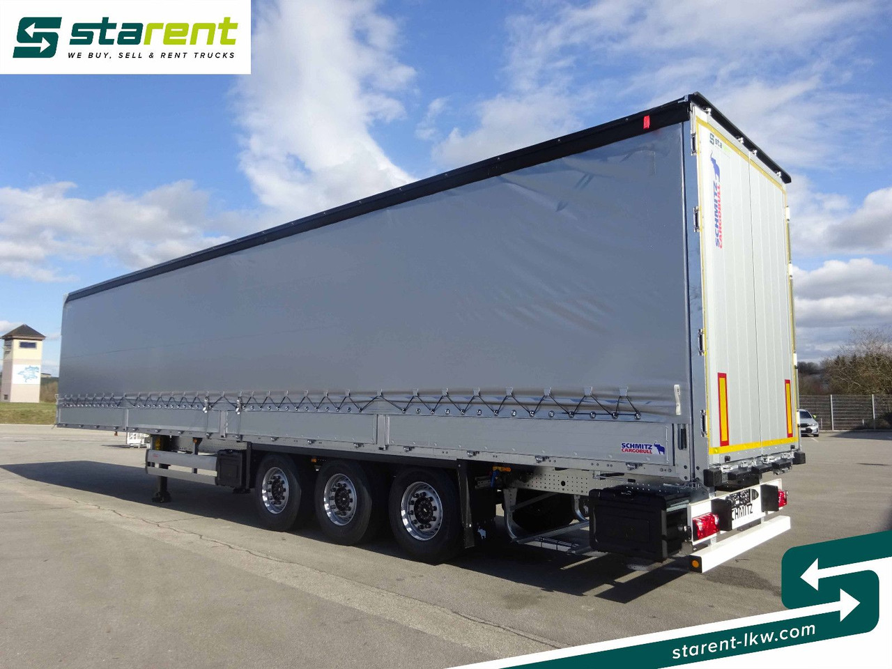 Curtainsider semi-trailer Schmitz Cargobull Tautliner, Bordwand 60cm, Hubdach, Liftachse: picture 7