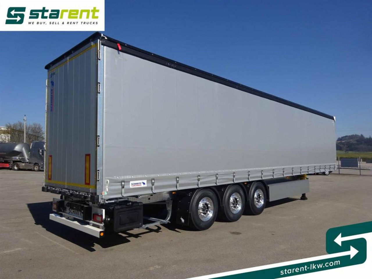 Schmitz Tautliner, Hubdach, Palka, LED, Liftachse - Curtainsider semi-trailer: picture 5 Schmitz Tautliner, Hubdach, Palka, LED, Liftachse - Curtainsider semi-trailer: picture 5