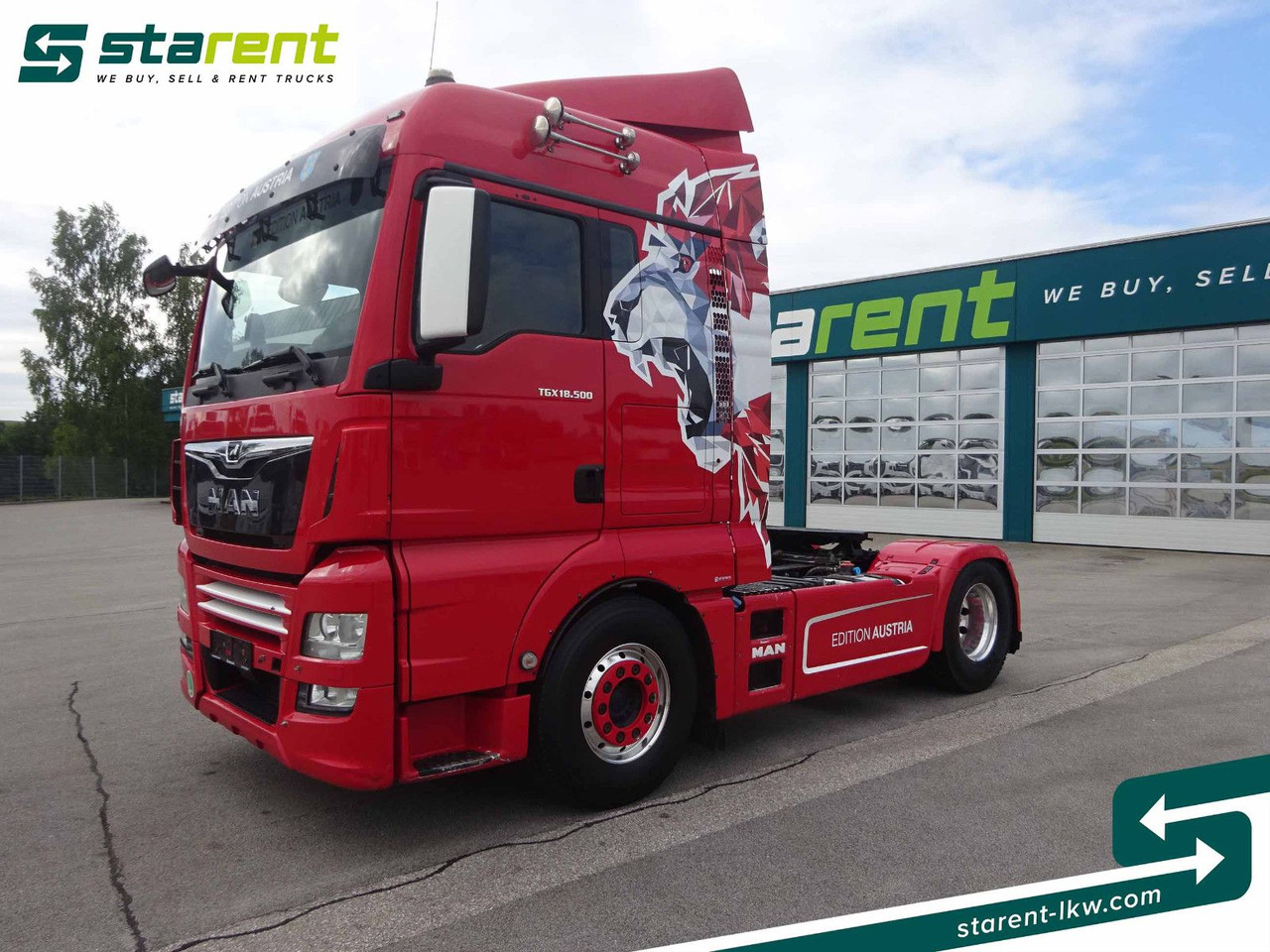 MAN TGX 18.500, XLX, 2-Leiter Hydraulik, Retarder - Tractor unit: picture 1 MAN TGX 18.500, XLX, 2-Leiter Hydraulik, Retarder - Tractor unit: picture 1
