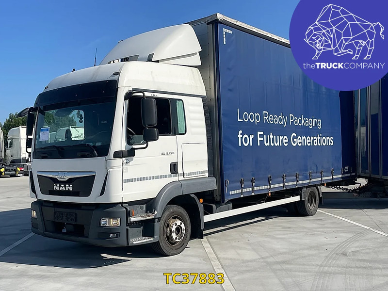 MAN TGL 220 - Curtainsider truck: picture 1 MAN TGL 220 - Curtainsider truck: picture 1