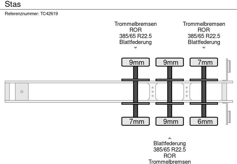 Stas - Tipper semi-trailer: picture 5 Stas - Tipper semi-trailer: picture 5