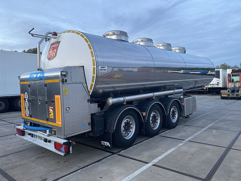ETA SR3A FOODSTUFF MILK - Tank semi-trailer: picture 2 ETA SR3A FOODSTUFF MILK - Tank semi-trailer: picture 2
