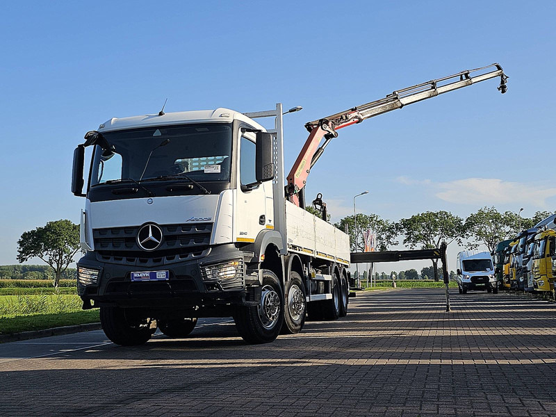 Mercedes-Benz AROCS 3240 PalfingerPK 23001-EH - Dropside/ Flatbed truck, Crane truck: picture 1 Mercedes-Benz AROCS 3240 PalfingerPK 23001-EH - Dropside/ Flatbed truck, Crane truck: picture 1