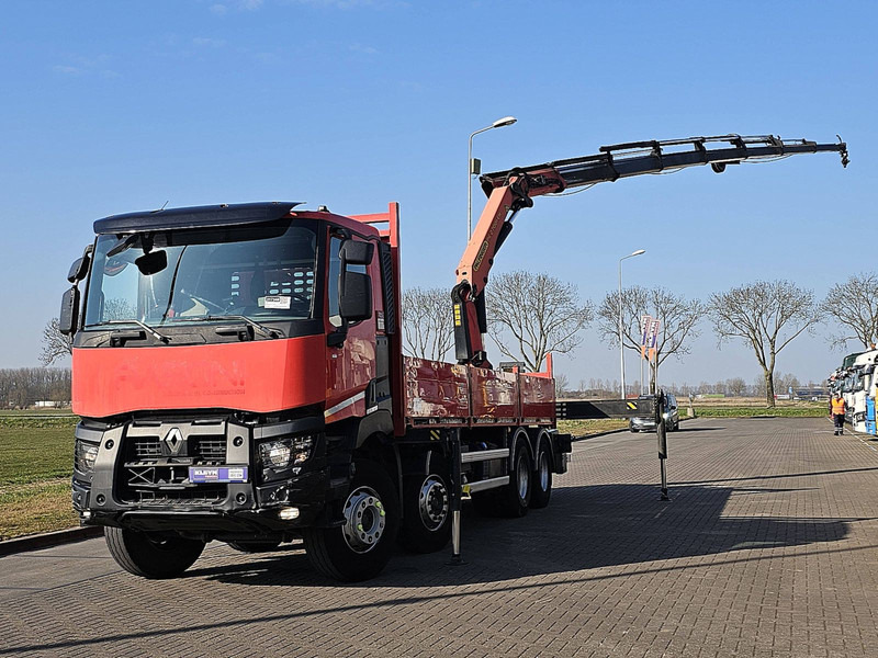 Renault C 430 8X4 PALF. PK27000-F - Dropside/ Flatbed truck, Crane truck: picture 2 Renault C 430 8X4 PALF. PK27000-F - Dropside/ Flatbed truck, Crane truck: picture 2